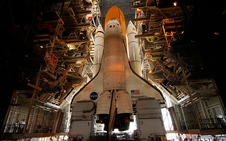 space shuttle, Discovery, NASA, HD wallpaper