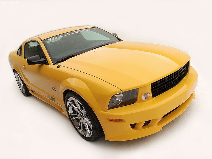 car, muscle cars, yellow cars, mode of transportation, motor vehicle