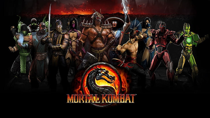 Mortal Combat illustration, Mortal Kombat, Scorpion (character), HD wallpaper