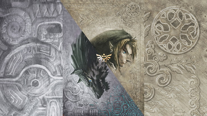 video games, Link, Wolf Link, The Legend of Zelda: Twilight Princess, HD wallpaper