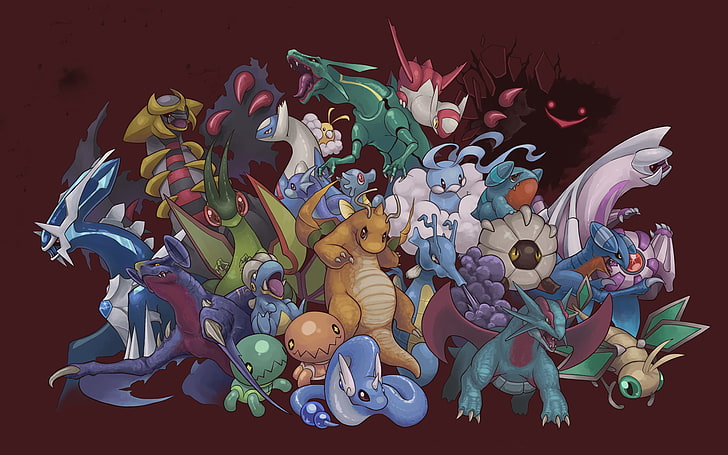Pokemon illustration, Pokemon wallpaper, Pokémon, video games, HD wallpaper