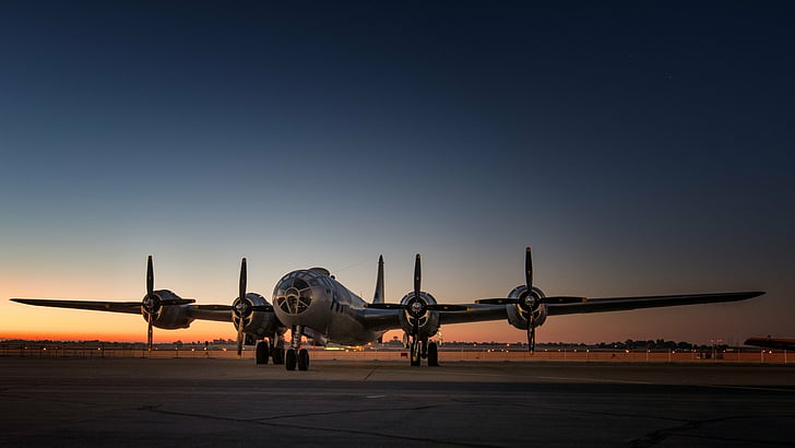 Bombers, Boeing B-29 Superfortress, Air Force, Aircraft, Airplane, HD wallpaper