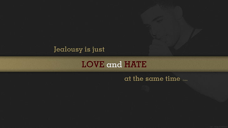 drake, hip, hip hop, leather, ovoxo, typography, HD wallpaper