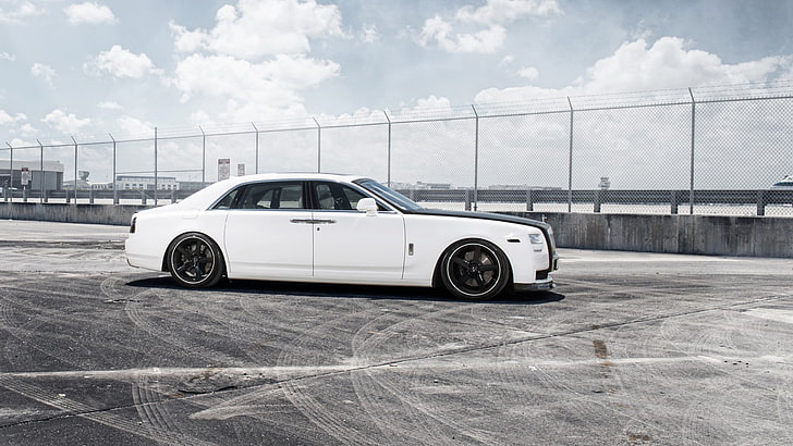 Rolls-Royce Phantom, car, mode of transportation, motor vehicle, HD wallpaper