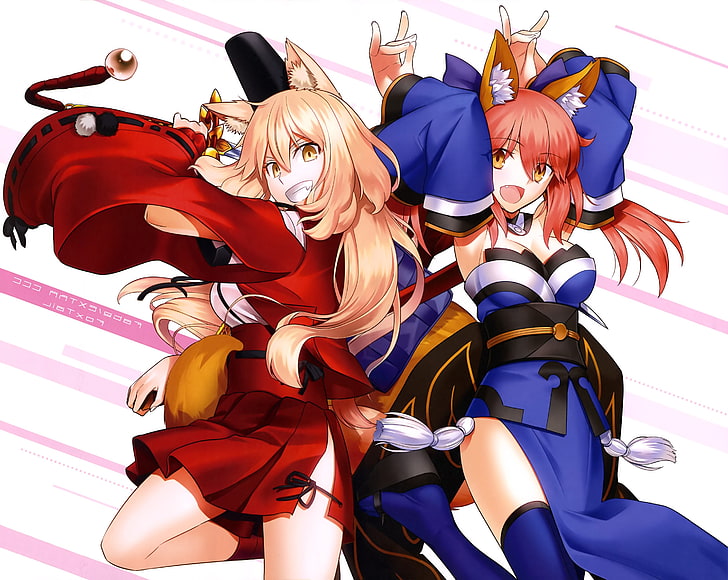 Hd Wallpaper Animal Ears Caster Fate Extra Fate Extra Ccc Fate Series Wallpaper Flare