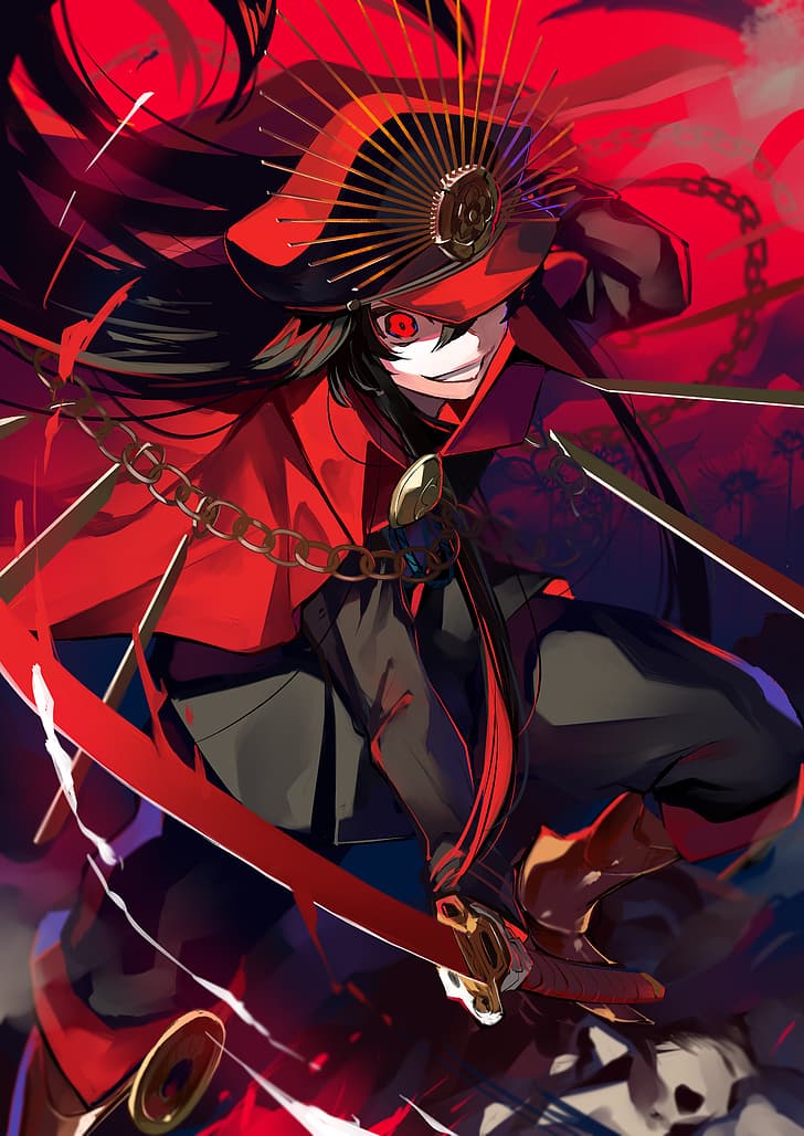 anime, anime girls, Fate series, Fate/Grand Order, Oda Nobunaga (Fate/Grand Order), HD wallpaper