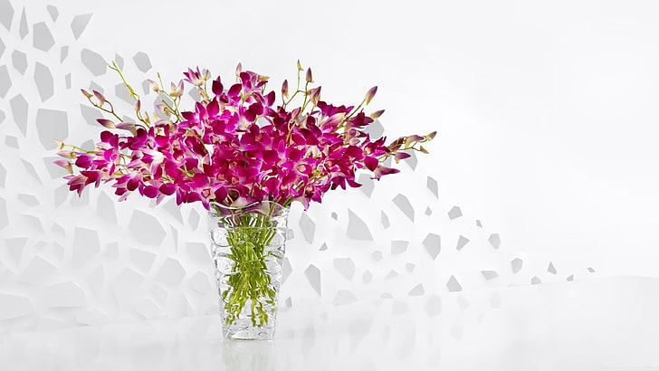 flower, pink flower, cut flowers, floristry, petal, flora, floral design, HD wallpaper