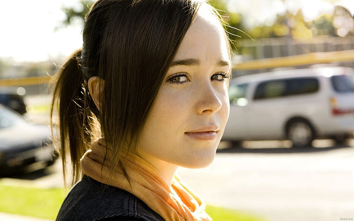 Ellen Page HD, celebrities, HD wallpaper