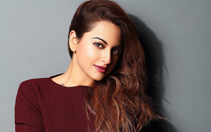2018 Sonakshi Sinha Indian Actor HD Photo, portrait, one person, HD wallpaper