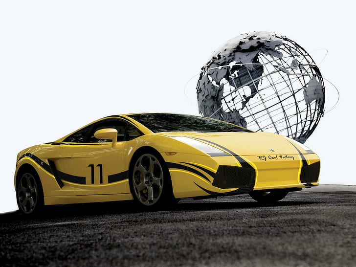 2009 Cool Victory Lamborghini Gallardo, HD wallpaper