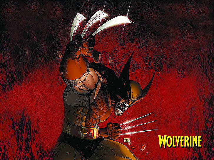 Wolverine HD, wolverine poster, comics, HD wallpaper