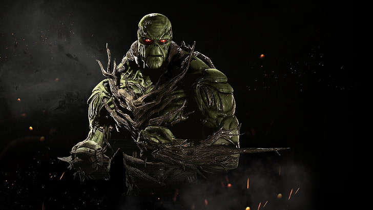 Injustice, Injustice 2, Swamp Thing, HD wallpaper