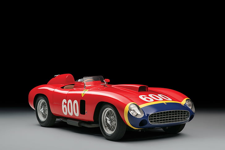 1956, 290-mm, cars, ferrari, racecars, scaglietti, spyder, HD wallpaper