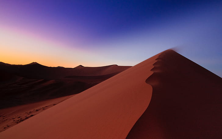 Namib Desert Dunes HD, nature, landscape, HD wallpaper
