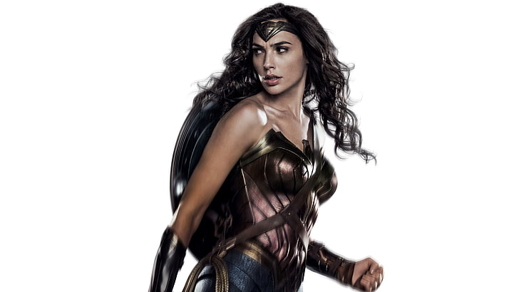 Gal Gadot Wonder Woman 4K 8K, studio shot, white background, portrait