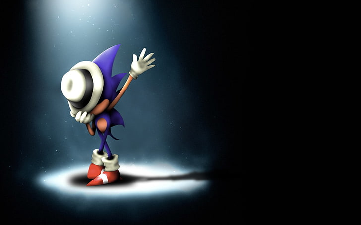 sonic the hedgehog michael jackson 1440x900  Video Games Sonic HD Art