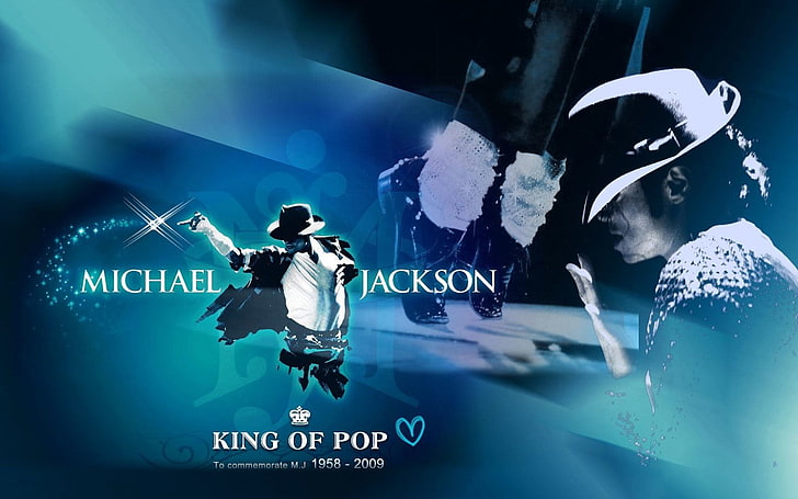zo veel spreiding Leonardoda HD wallpaper: Michael Jackson King of Pop digital wallpaper, Singers, text  | Wallpaper Flare