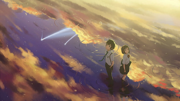 anime, best animation movies, Your Name, HD wallpaper