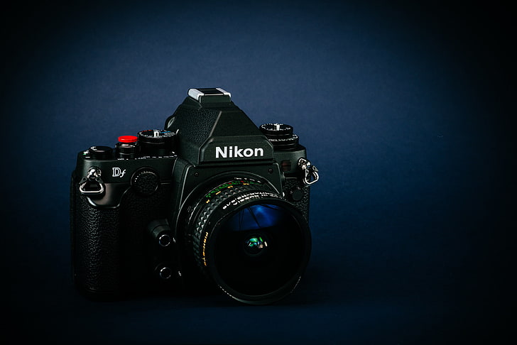 black Nikon DSLR camera, lens, camera - Photographic Equipment, HD wallpaper