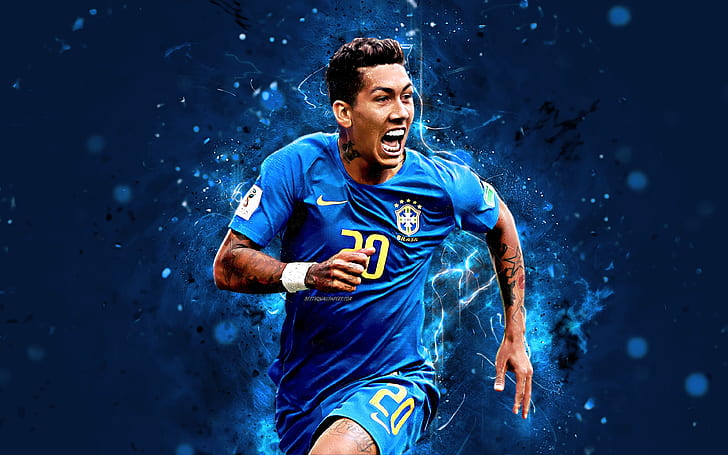 Soccer, Roberto Firmino, Brazilian, Footballer, HD wallpaper