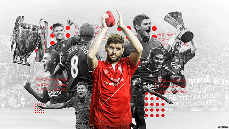 Soccer, Steven Gerrard, Liverpool F.C.