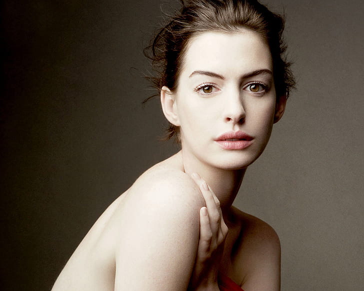 Anne Hathaway, HD wallpaper