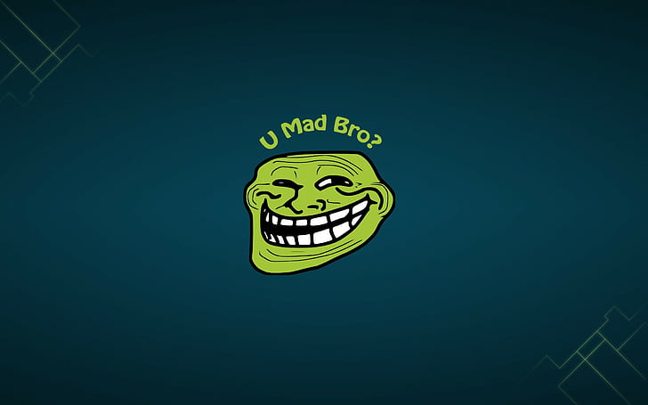 HD wallpaper: uMad, Funny, Face, u mad bro? meme | Wallpaper Flare