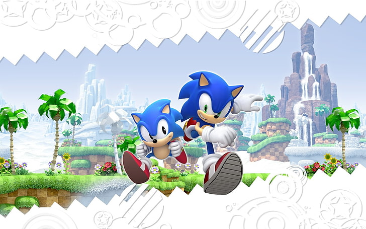 sonic the hedgehog video games 1680x1050  Video Games Sonic HD Art