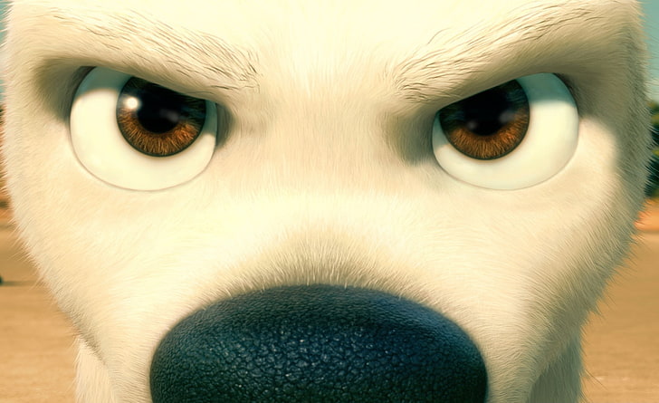Bolt Close Up, Bolt dog illustration, Cartoons, close-up, one animal, HD wallpaper