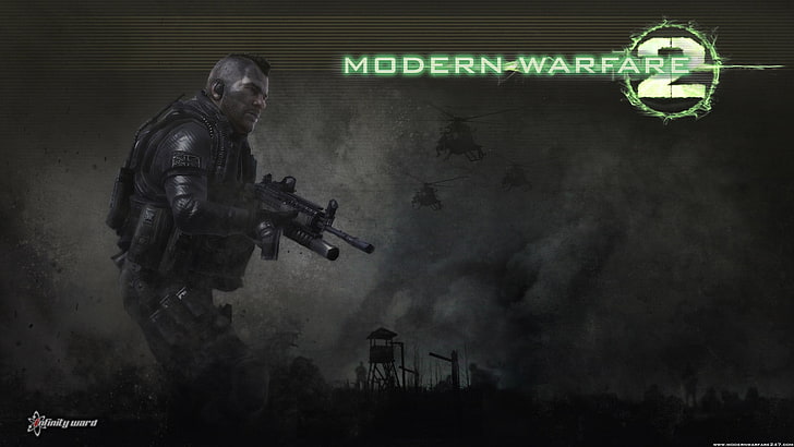 Modern Warfare 2 digital wallpaper, Call of Duty, Call of Duty Modern Warfare 2