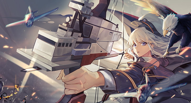 anime girls, Azur Lane, RFF, real people, women, arts culture and entertainment, HD wallpaper