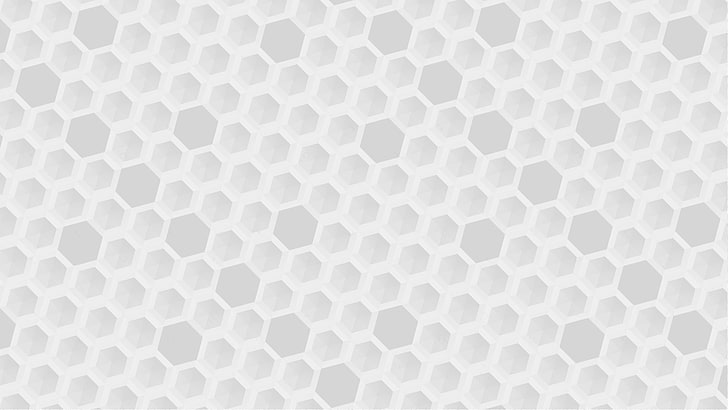 hive, honeycombs, hexagon, bright, white, simple, abstract, HD wallpaper