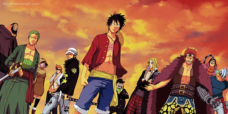 Anime, One Piece, Basil Hawkins, Belt, Black Hair, Blonde, Boy, HD wallpaper