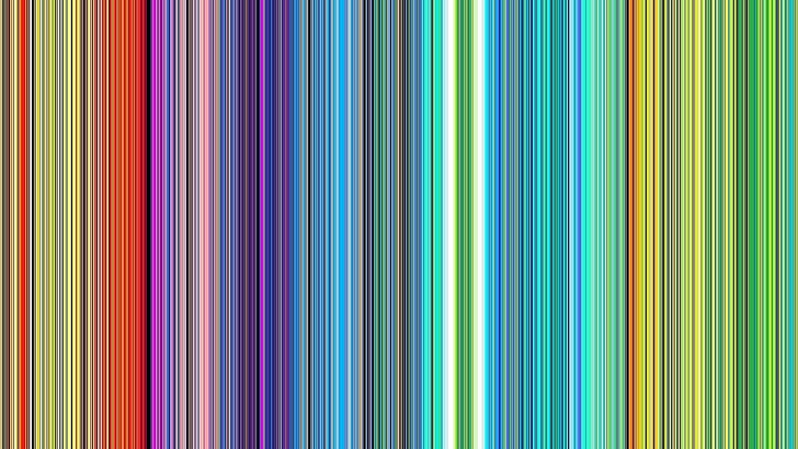 test card, lines, stripes, vertical, multi-colored, backgrounds