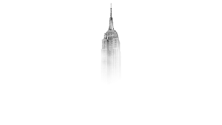gray high rise building, Empire State Building, New York City, HD wallpaper