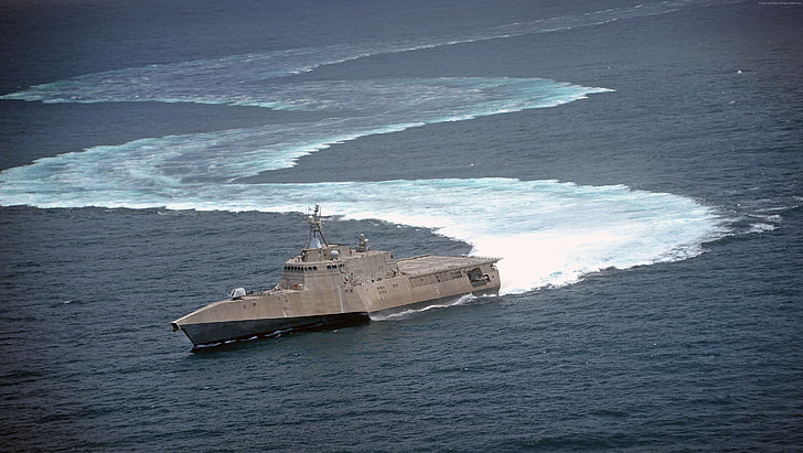 corvette, LCS-2, littoral, combat ship, lead ship, USS Independence, HD wallpaper