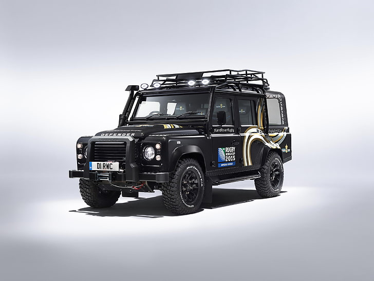 Land Rover, Defender, 2015, Rugby World Cup, HD wallpaper