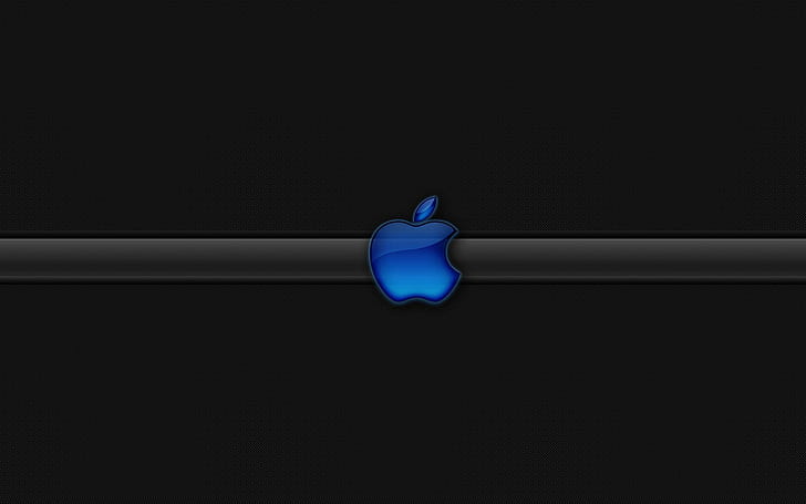 HD wallpaper: Blue Apple logo, blue apple logo, computers, 1920x1200,  macintosh | Wallpaper Flare
