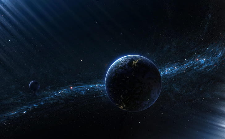 exoplanet 4k cool  for desktop