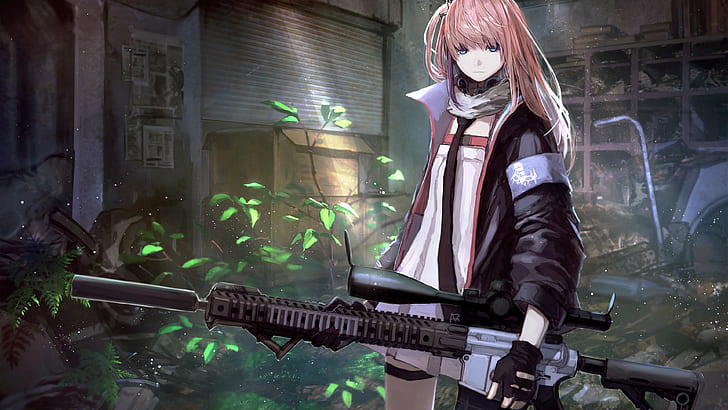 Video Game, Girls Frontline, Anime, ST AR-15 (Girls Frontline), HD wallpaper