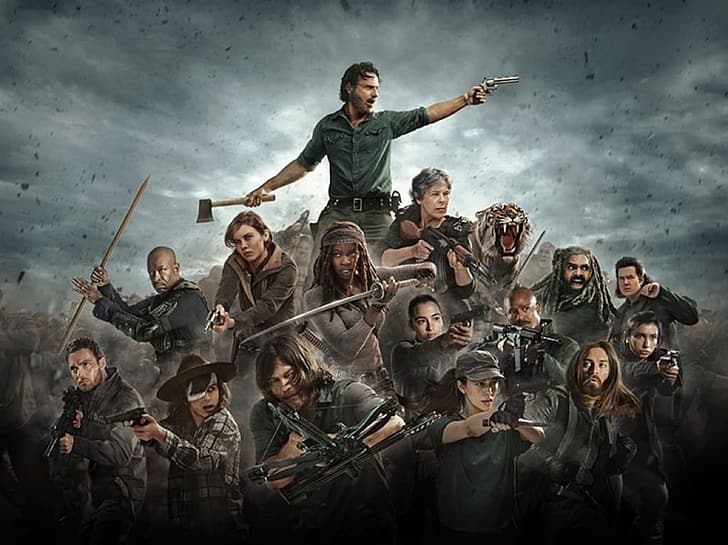 HD wallpaper: Rick Grimes, Negan, The Walking Dead | Wallpaper Flare