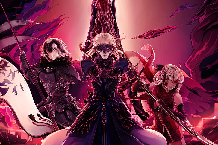 Fate Series, Fate/Grand Order, Artoria Pendragon, Avenger (Fate/Grand Order), HD wallpaper