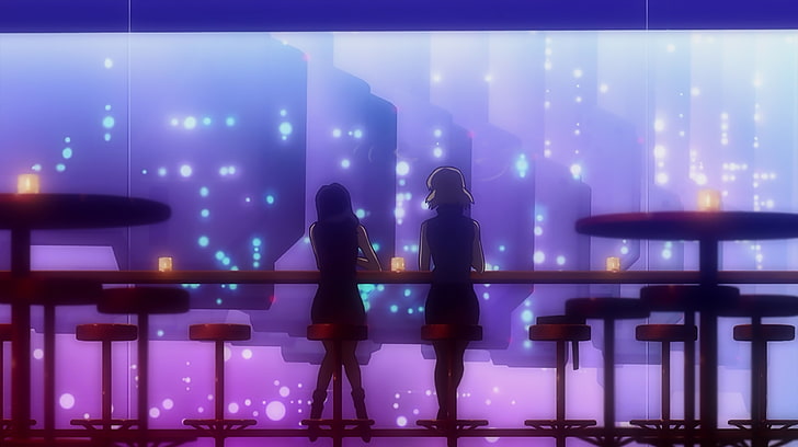 HD wallpaper: anime, bar, Neon Genesis Evangelion, women, Katsuragi Misato  | Wallpaper Flare