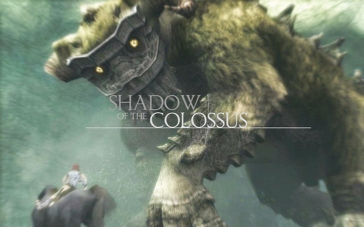 Shadow of the Colossus digital wallpaper, video games, animal themes