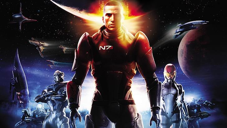 HD Wallpaper: Mass Effect HD, Mass Effect 1 Torrent, Video Games.
