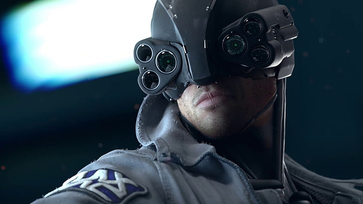 men's gray zip-up hoodie, video games, Cyberpunk 2077, headshot