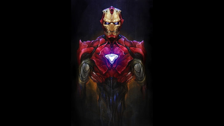 Marvel Iron-Man digital wallpaper, Iron Man, Marvel Comics, representation, HD wallpaper