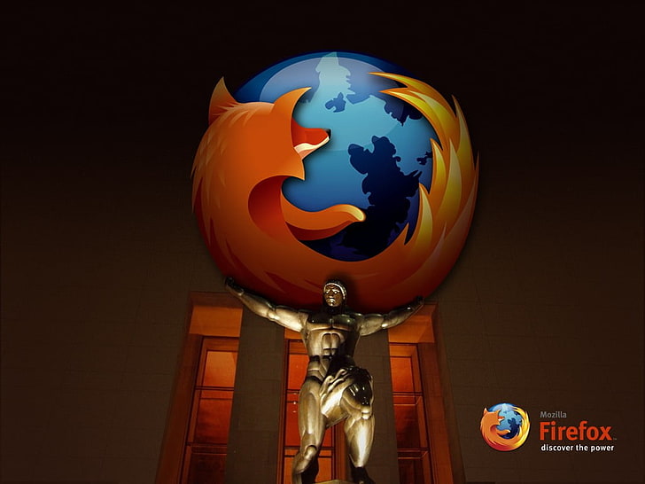 Firefox logo, Mozilla, Mozilla Firefox, open source, globe - man made object, HD wallpaper