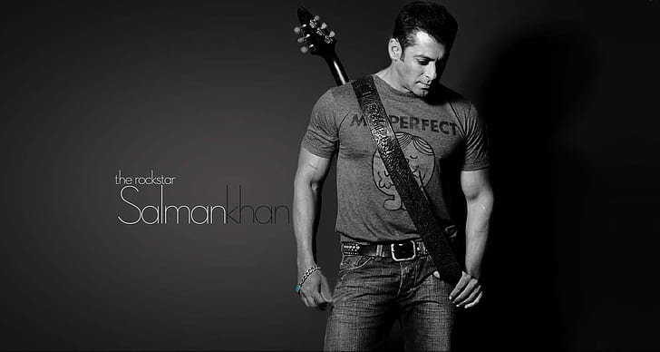 HD wallpaper: Salman Khan In Black And White | Wallpaper Flare