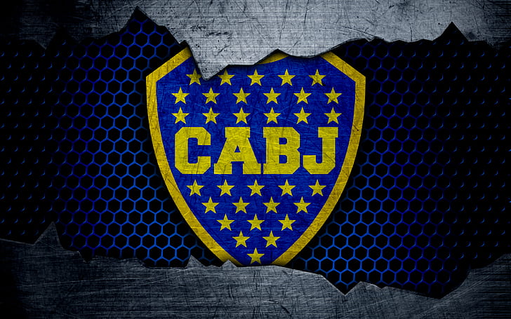 Soccer, Boca Juniors, Emblem, Logo, HD wallpaper